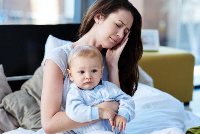 femme  post-partum 